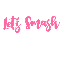 Pink Smash Sticker