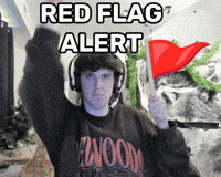 Warning Break Up GIF