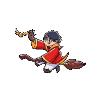 Harry Potter Witch Sticker by Flocksy