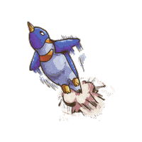 Inazuma Eleven Penguin Sticker