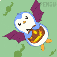 Trick Or Treat Halloween GIF by Pudgy Penguins