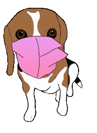 Dog Virus Sticker