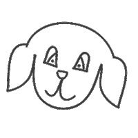 Diebenpy animal perro mascota perrito Sticker