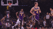 High Five Los Angeles GIF by NBA