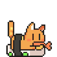 cat kitty Sticker by Eto