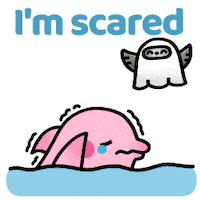 Scared Bird Sticker by CGTN V-Studio