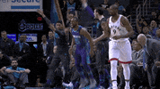 charlotte hornets hype GIF by NBA