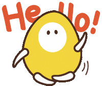 icryobank hello hi stork 你好 Sticker