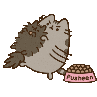cat no Sticker by Pusheen