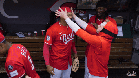 Baseball Love GIF by Cincinnati Reds