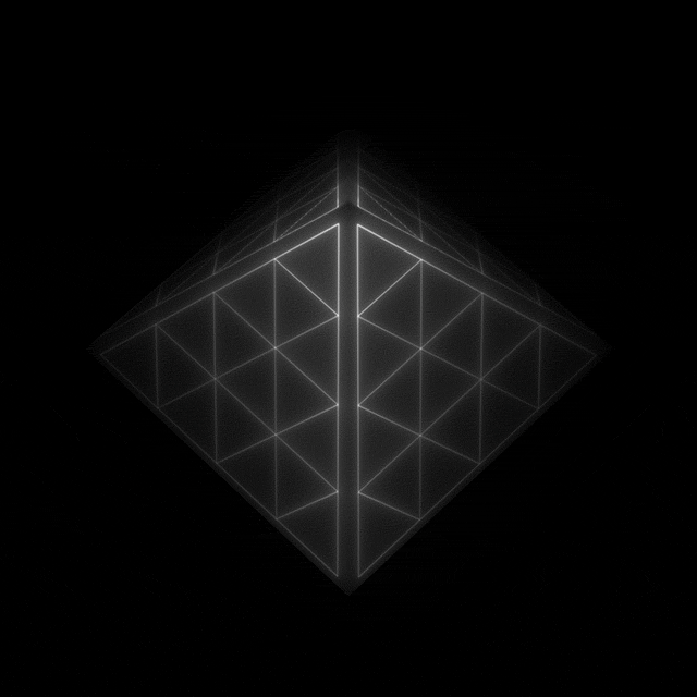 Glow Black And White GIF by xponentialdesign