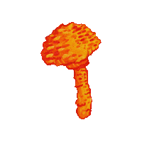 Mushroom Fungi Sticker