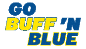 Buff And Blue Sticker by Punahou School