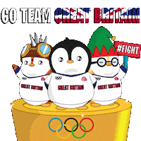 Olympic Games Sport Sticker by Pudgy Penguins