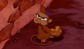 laugh out loud monkey GIF