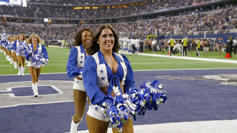 dallas cowboys nfl GIF by Dallas Cowboys Cheerleaders: Making the Team