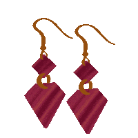 nickyrelyea clay earrings nickyrelyea threegirlsjewelry geometric earrings Sticker