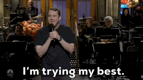 Snl Trying My Best GIF by Saturday Night Live
