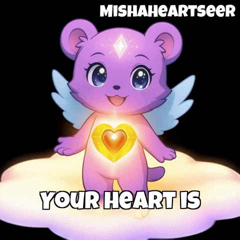 Glow Inner Light GIF by MishaHeartseer