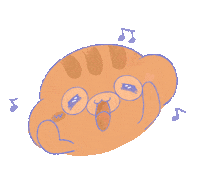 Cat Happy Dance Sticker