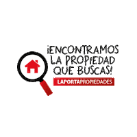 laportapropiedades casa inmobiliaria venta alquiler Sticker
