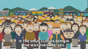 surprised crowd GIF by South Park 