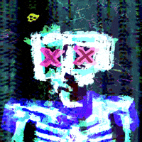 Pink Glitch GIF
