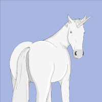Unicorn Farting GIF