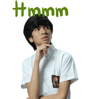 Thinking Ara Sticker by Visinema Pictures