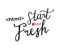 Html Start Fresh Sticker by SiwaOnlineGmbH