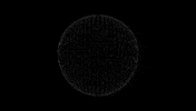 Black And White 3D GIF by A. L. Crego