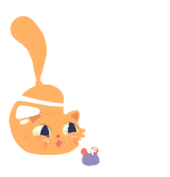Cat Awww Sticker by Feed Me Motion