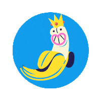 Boing_TV cheese banana foto sorriso Sticker