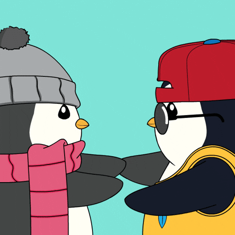 Friends Love GIF by Pudgy Penguins