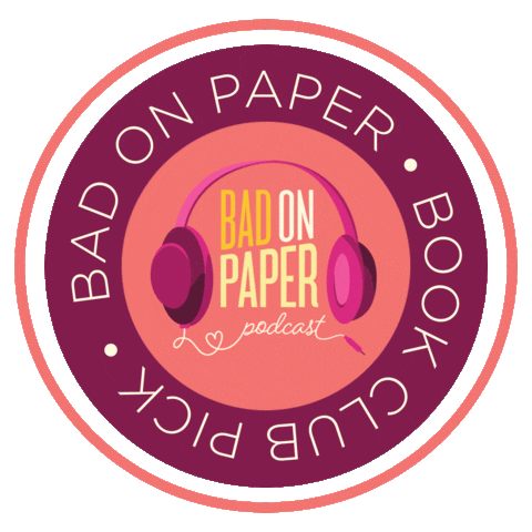 graceatwood giphyupload bookclub badonpaper Sticker