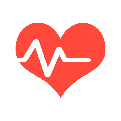 Wondercise giphyupload heart fitness heartbeat Sticker