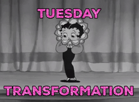 black and white fashion GIF