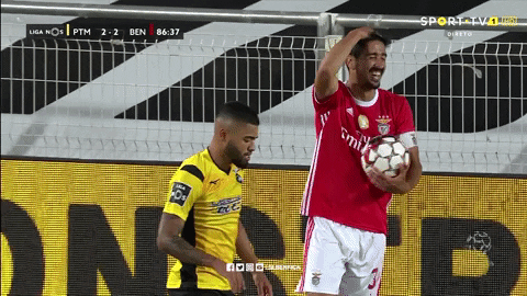 Sl Benfica Laughing GIF by Sport Lisboa e Benfica