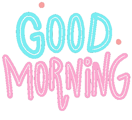 Good Morning Smile Sticker