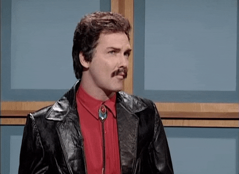 Burt Reynolds Reaction GIF by Saturday Night Live