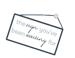 Waiting For Sign Sticker by affirmation-addict