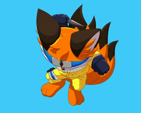 Happy Jump GIF by Foxy