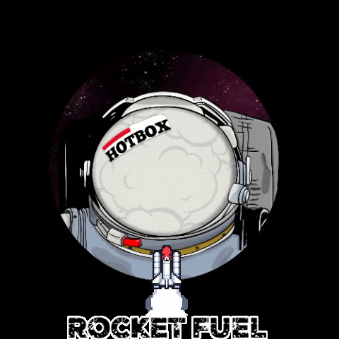 Space Rocket GIF by Hotbox