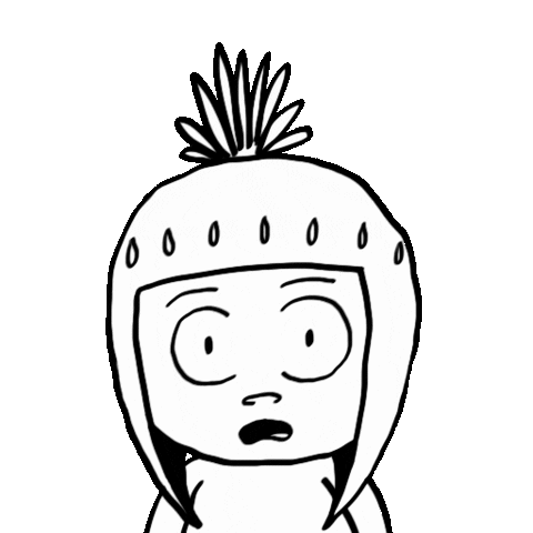 Surprised Sticker by RainToMe