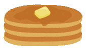 Pancake Day Dessert Sticker