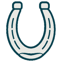 Whiskey Horseshoe Sticker by drinkhighwest