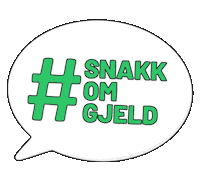 Snakkeboble Sticker by Lendo Norge