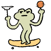 Frog Sticker
