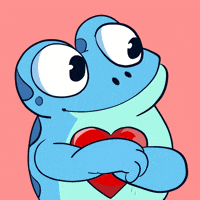 I Love You Hearts GIF by Croakey