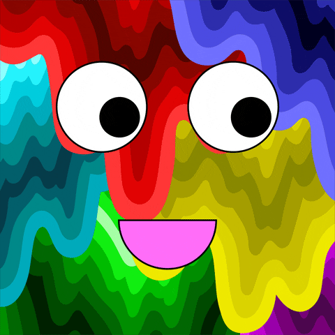 Art Smile GIF by Jen Stark